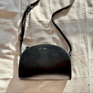 APC Sac Demi Lune Half Moon Bag